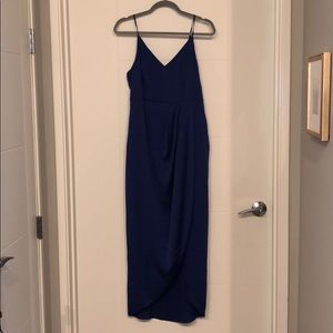 NWT Express spaghetti strap tulip hem dress size M